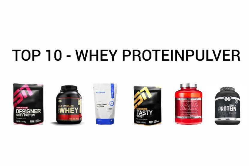 TOP 10 – Der Beliebtesten Whey Proteinpulver